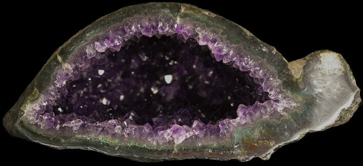 Purple Amethyst Geode - Uruguay #31202
